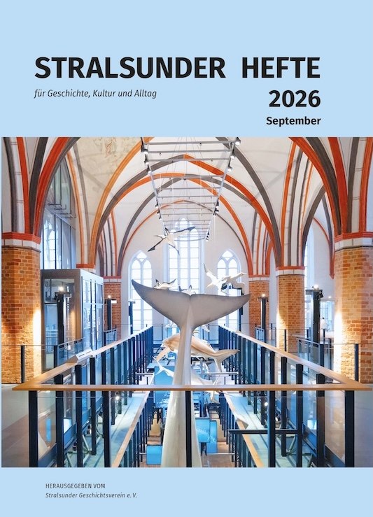 Covers of the Stralsund Journal of History, Culture, and Everyday Life // © Stralsunder Geschichtsverein e.V. Covers of the Stralsund Journal of History, Culture, and Everyday Life // © Stralsunder Geschichtsverein e.V.