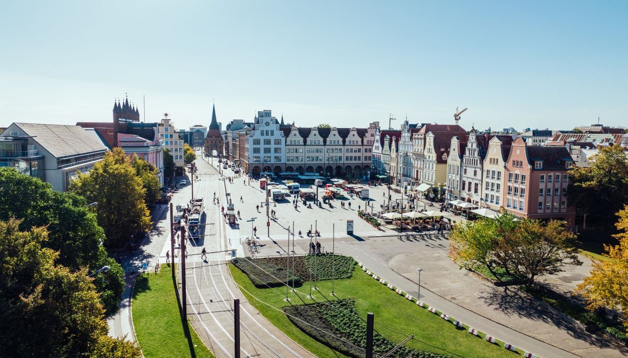 Nowy Rynek Rostock Stare Miasto, © Felix Gänsicke