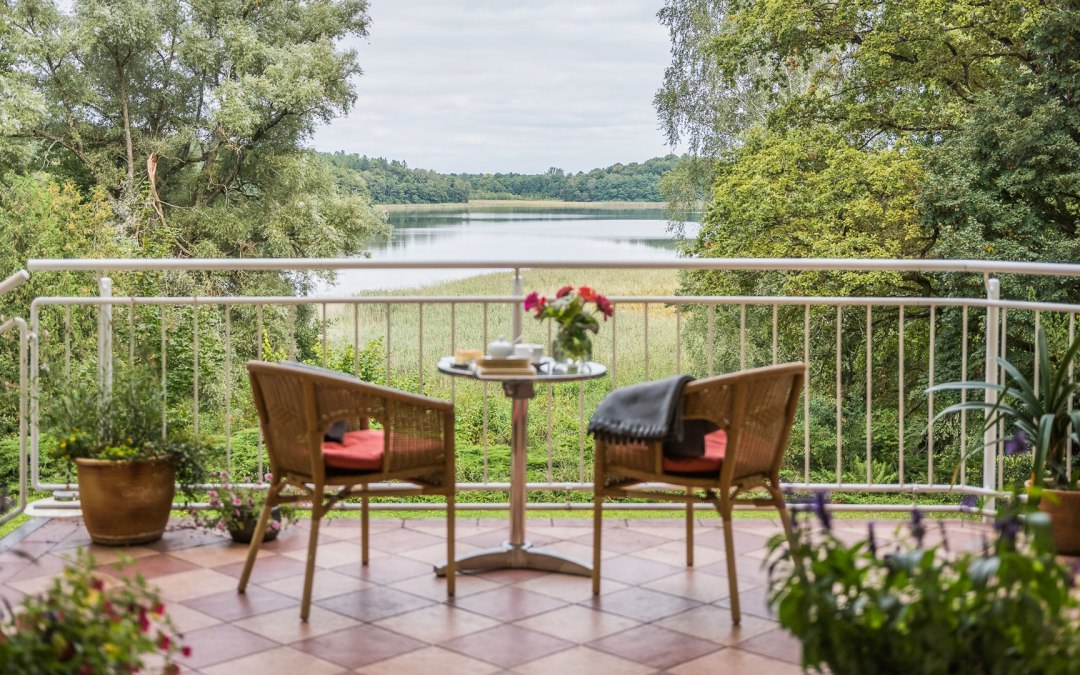 Uitzicht op het meer vanaf het terras, © C. Heiser