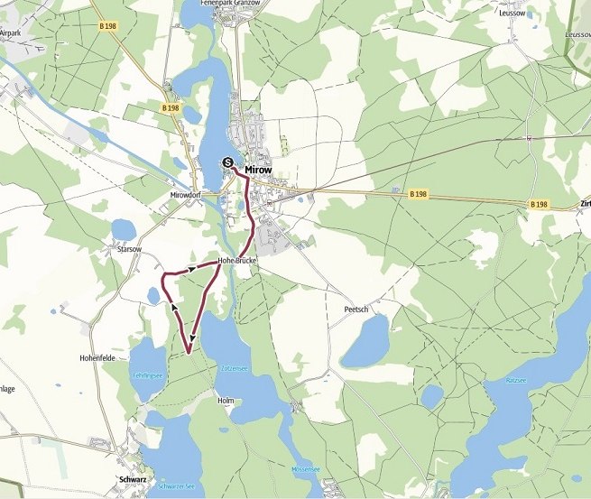 © Foto: Touristinformationen Wesenberg & Mirow, Mecklenburgische Kleinseenplatte © Foto: Touristinformationen Wesenberg & Mirow, Mecklenburgische Kleinseenplatte