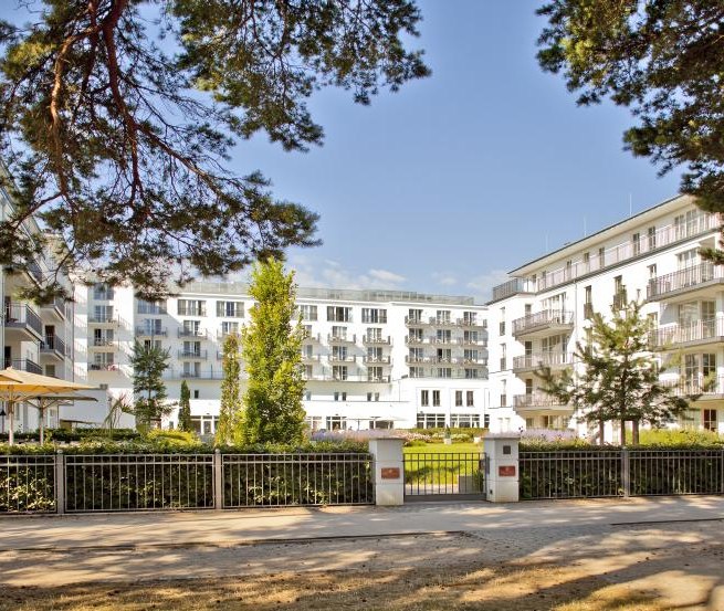 Widok na promenadę Grandhotel & Spa Heringsdorf // © Steigenberger Heringsdorf Widok na promenadę Grandhotel & Spa Heringsdorf // © Steigenberger Heringsdorf