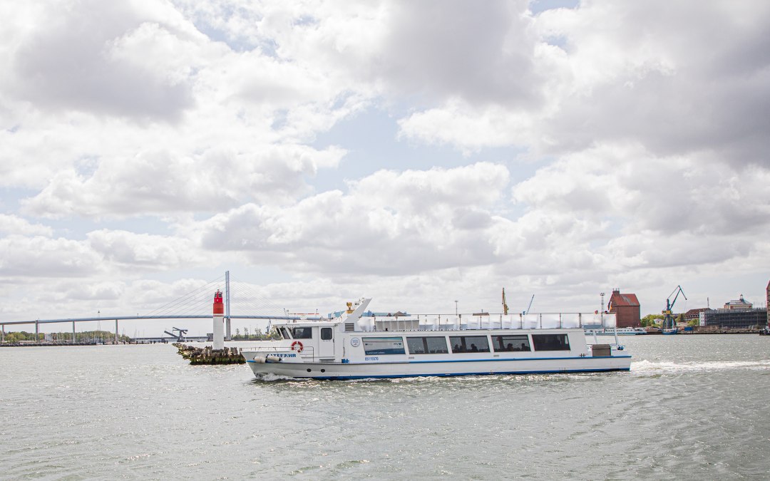 Beleef Hanzestad Stralsund vanaf het water, © Weiße Flotte GmbH
