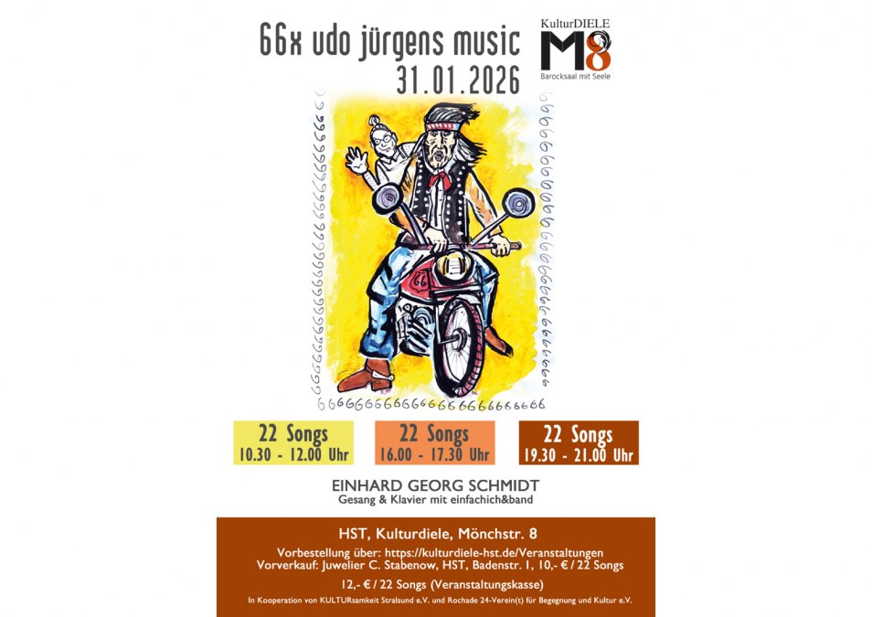 66x udo j&uuml;rgens music, &copy; Einhard Georg Schmidt