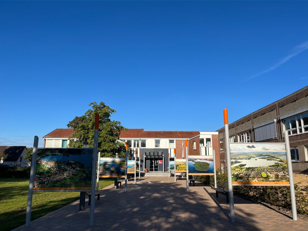 Wystawa zdjęć lotniczych - Dom Gościa i Obywatela Rechlin, &copy; TDG Rechlin mbH