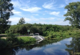 De eerste drempelvrije visplek in Mecklenburg-Vorpommern, &copy; Claudia Th&uuml;rmer (LAV)