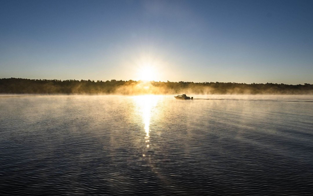 Zonsopgang boven de Müritz // © MV-T/Witzel Zonsopgang boven de Müritz // © MV-T/Witzel