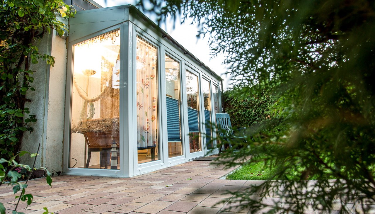 Strefa wejściowa z ogrodem zimowym, © Fotografie Sebastian John Strefa wejściowa z ogrodem zimowym, © Fotografie Sebastian John