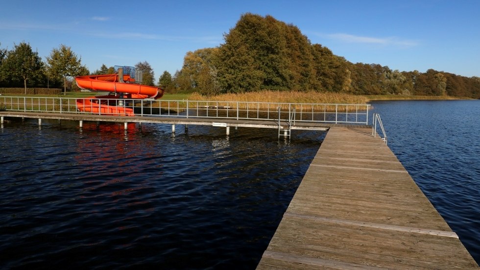 Broock lido - waterglijbaan, © TMV/Gohlke