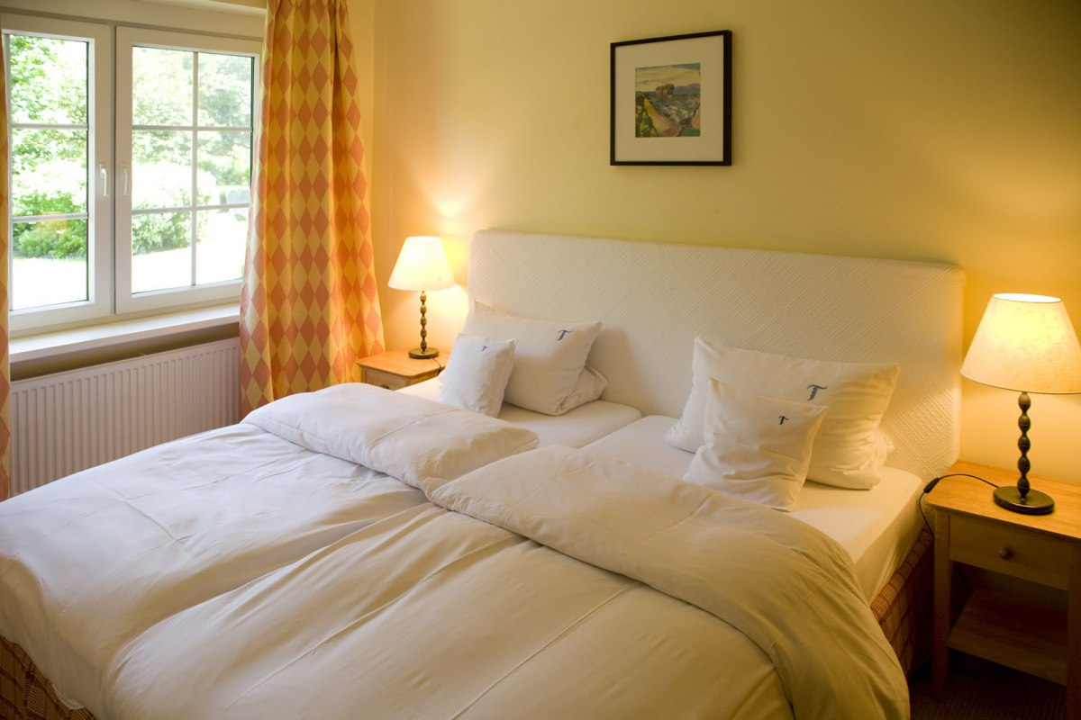 Slaapgedeelte van de suites // © FerienResidenz MüritzPark Slaapgedeelte van de suites // © FerienResidenz MüritzPark