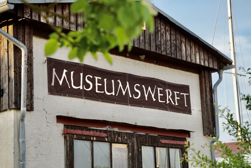 Museum shipyard in the museum harbor, © Gudrun Koch