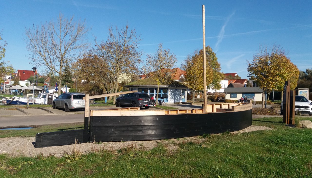 Salzprahm harbor Damgarten, © M. Hagemann Salzprahm harbor Damgarten, © M. Hagemann