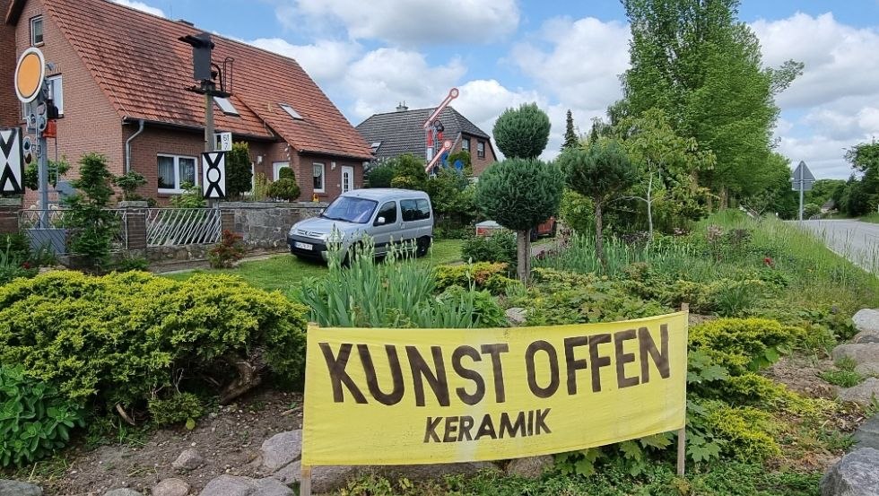 Keramiek en station Rugensee, &copy; Wolfgang K&ouml;pke