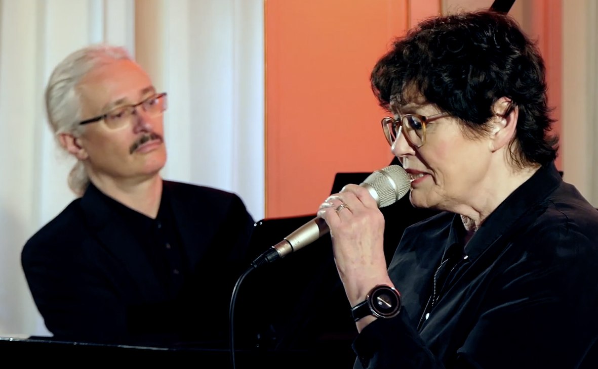 Uschi Brüning met Stephan König aan de piano., © Brüning
