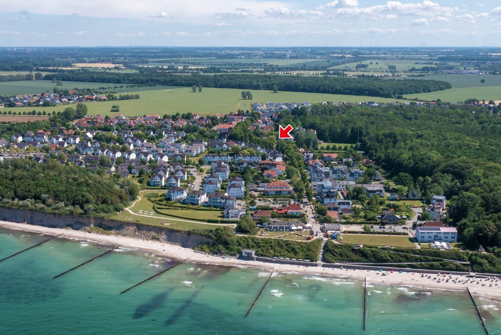 Lokalizacja Kurort bałtycki Nienhagen, © Ostseetraum Ferienwohnungen