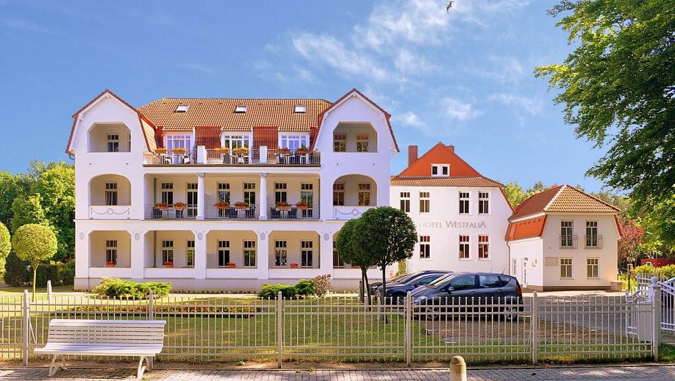 Buitenaanzicht van het hotel, © Hotel Westfalia