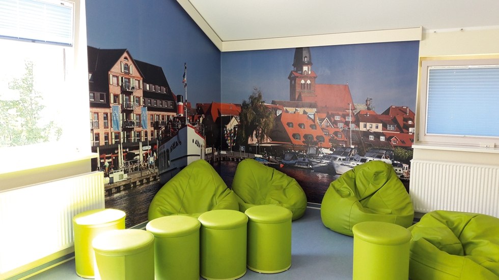 Nieuw ontworpen lounge om te spelen en te relaxen, © DJH MV / Danny Gohlke