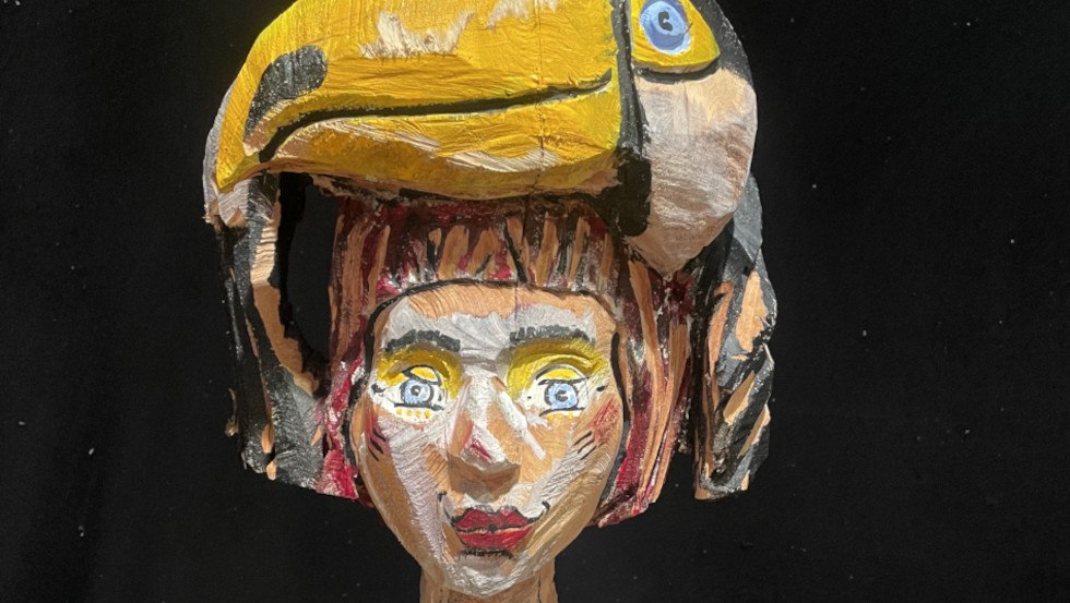 Frau mit Tucan&copy;Peer Oliver Nau, &copy; Peer Oliver Nau