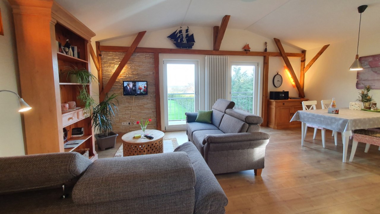 Vacation apartment hayloft // &copy; S. Maus