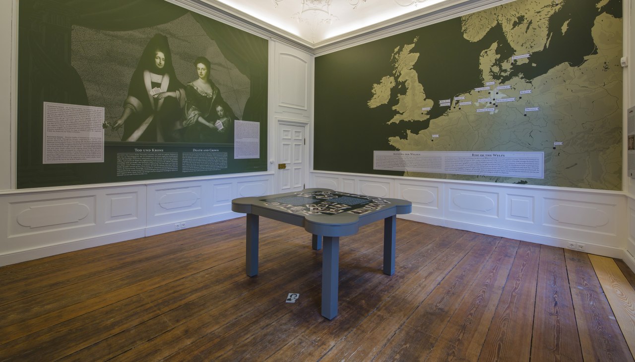 Interactive exhibition at Bothmer Castle, © SSGK MV / Timm Allrich