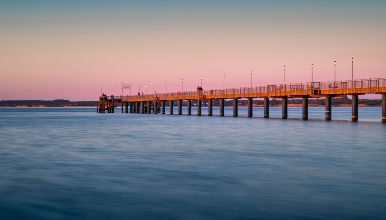 Pier in Wendorf, &copy; TZ Wismar/Christoph Meyer