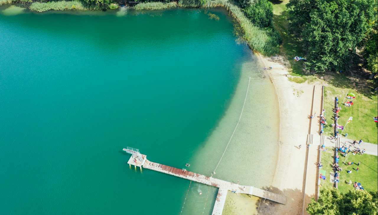 Jezioro Glambeck, © Stadt Neustrelitz Jezioro Glambeck, © Stadt Neustrelitz