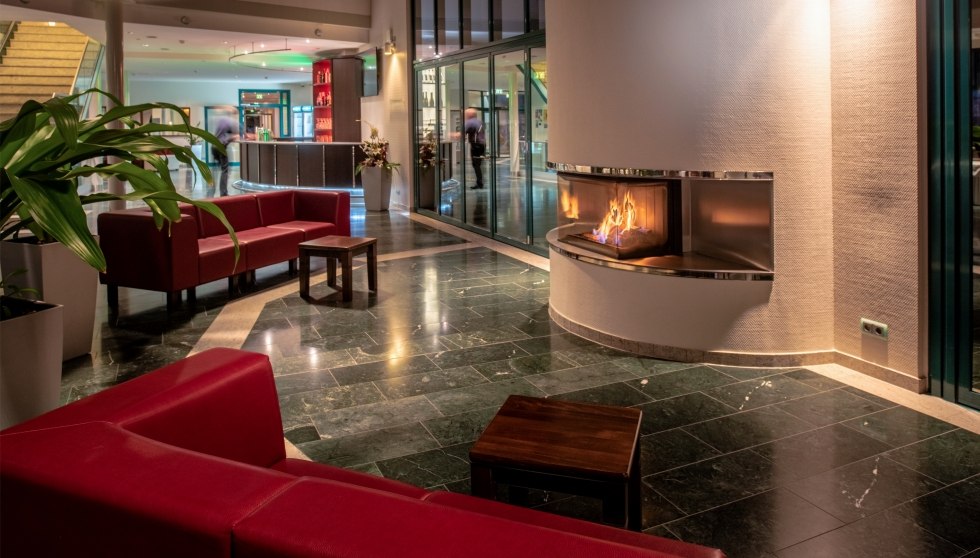 In de foyer, &copy; Recknitztal-Hotel Marlow