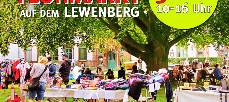 Flohmarkt unter B&auml;umen auf dem Lewenberg // &copy; Netzwerk f&uuml;r Menschen