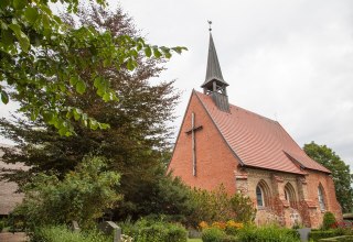 The village church in Hohen Luckow. // &copy; Frank Burger