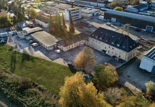 Blick aufs Gelände vom Kreativquartier // © Georg Hundt Blick aufs Gelände vom Kreativquartier // © Georg Hundt