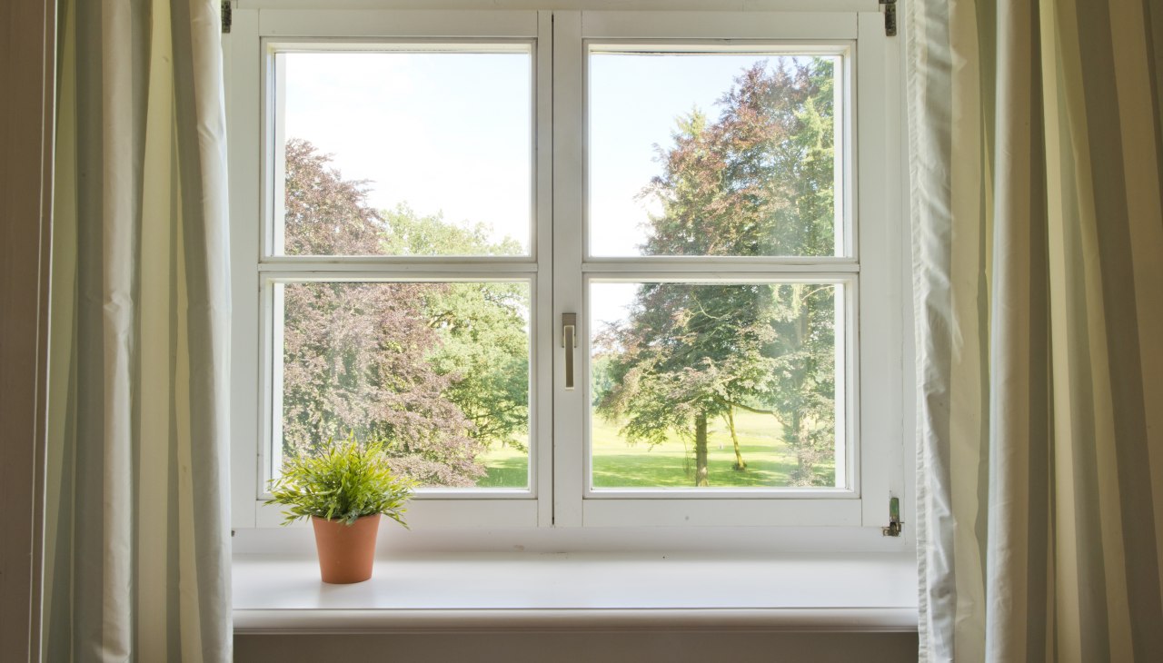 View from the window in the apartment Ermland View in the castle Retzow, © DOMUSImages View from the window in the apartment Ermland View in the castle Retzow, © DOMUSImages