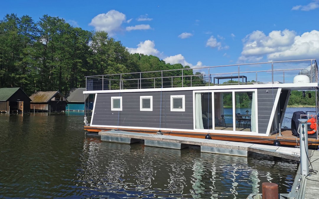Luxe woonboot Lydia voor 6 personen, zonder vaarbewijs, © Smobilia GmbH & Co. KG