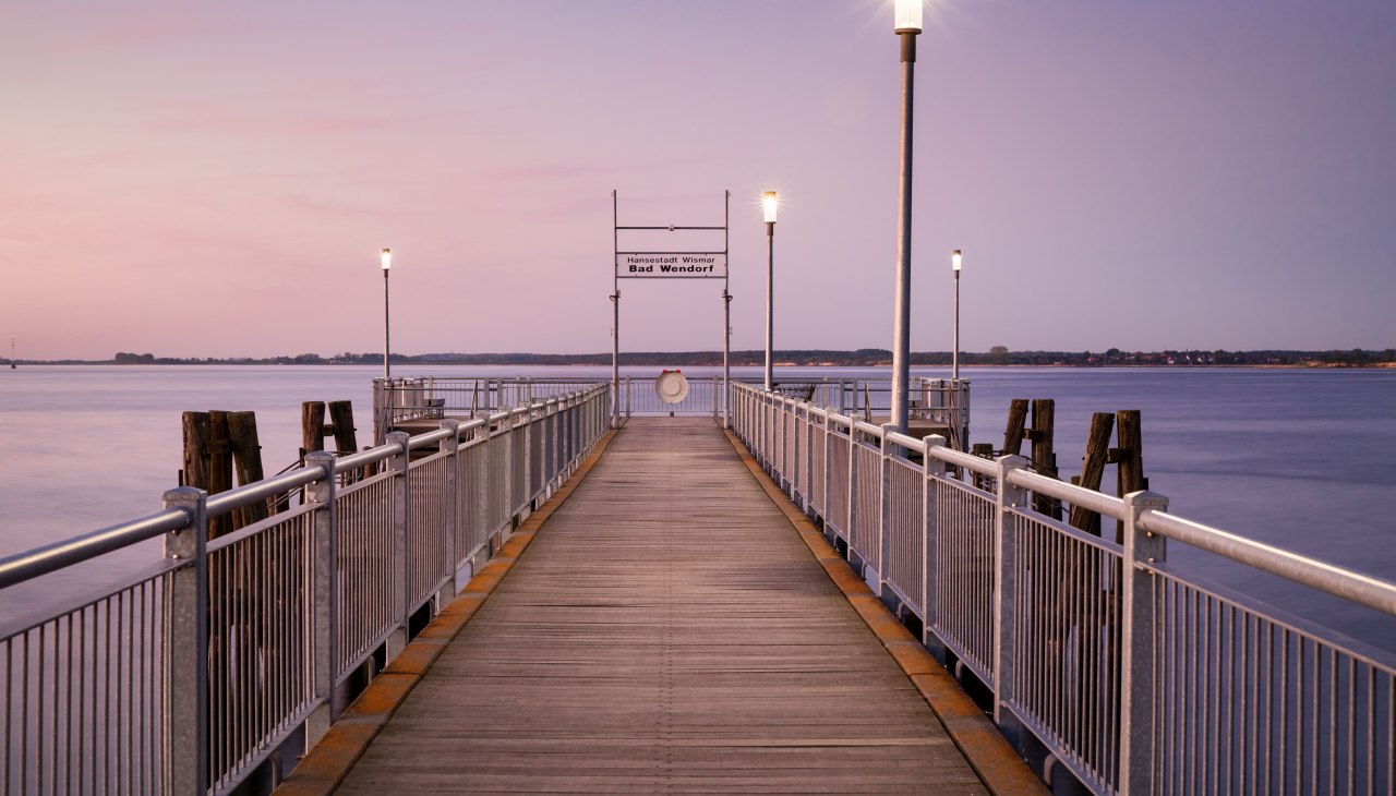 Pier in Wendorf, © TZ Wismar/Christoph Meyer