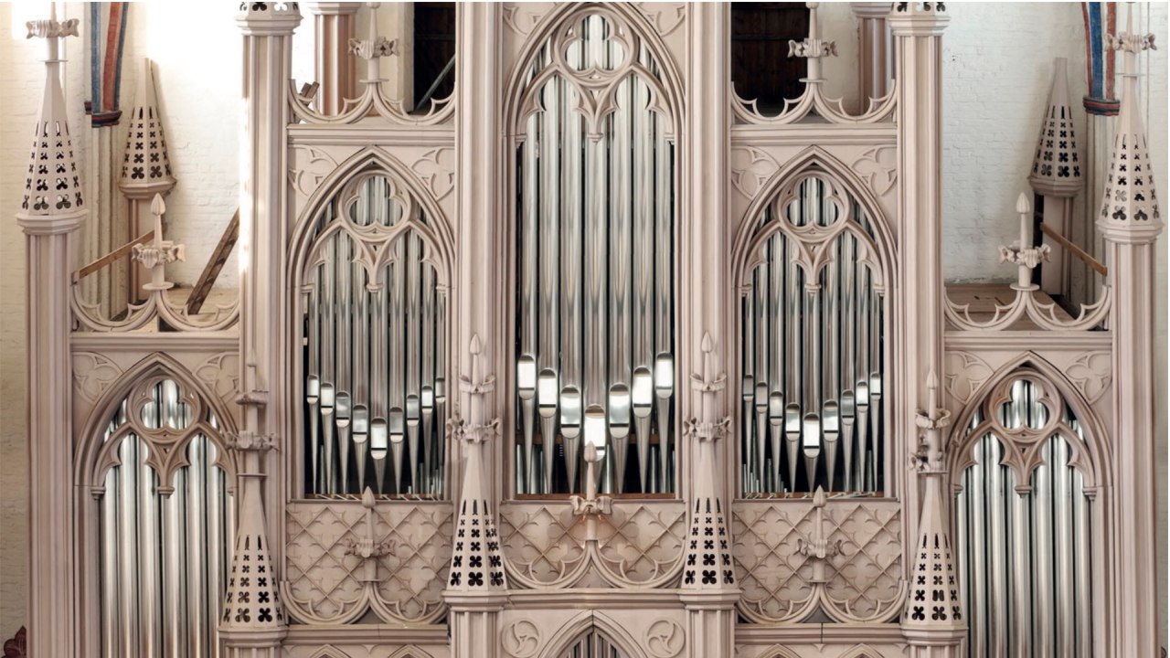 Buchholz organ in St. Nikolai Stralsunf // &copy; Kimu