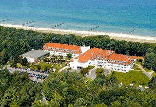 Aerial view of the hotel // © IFA Graal-Müritz Hotel, SPA & Tagungen Aerial view of the hotel // © IFA Graal-Müritz Hotel, SPA & Tagungen