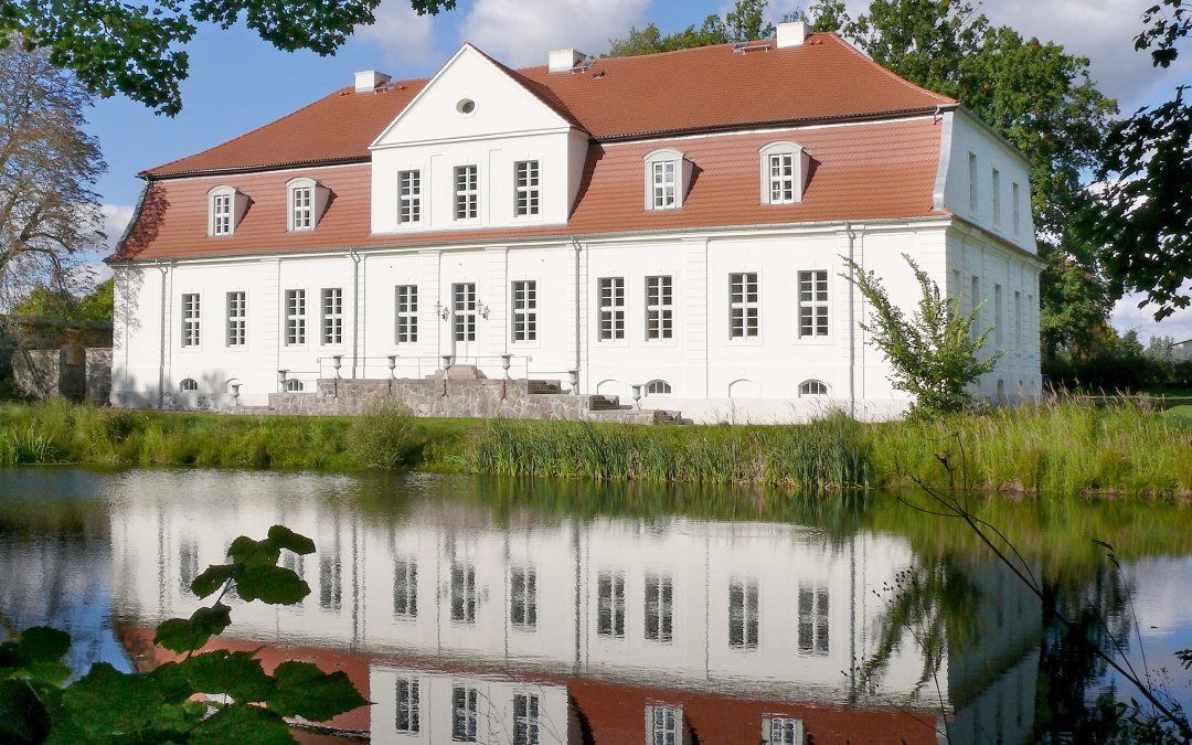 Buitenaanzicht van jachthuis Kotelow, © Jagdschloss Kotelow