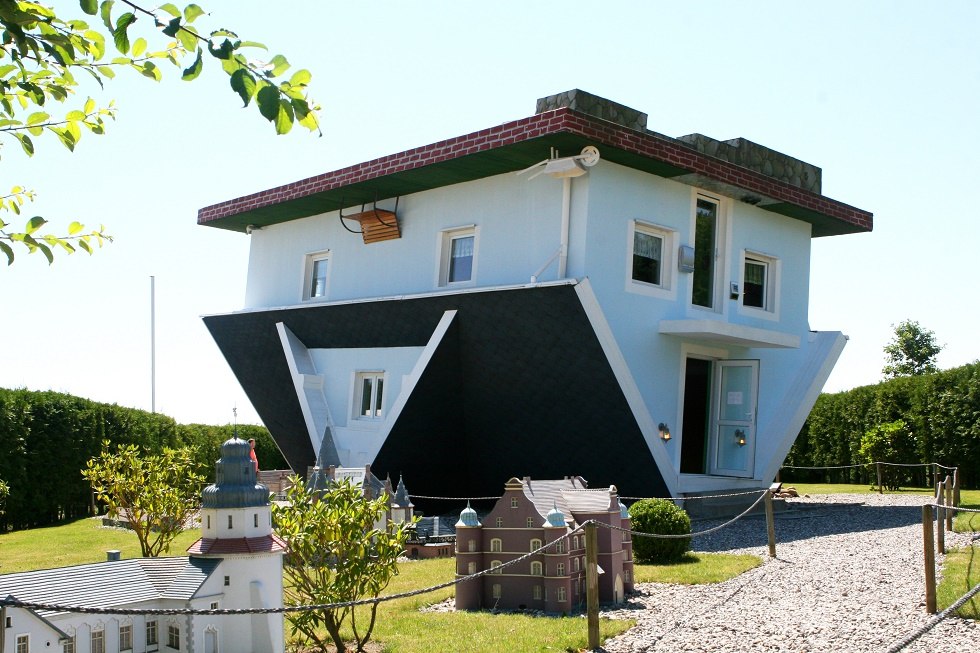 Świat jest do góry nogami w Trassenheide, © Sabrina Wittkopf-Schade