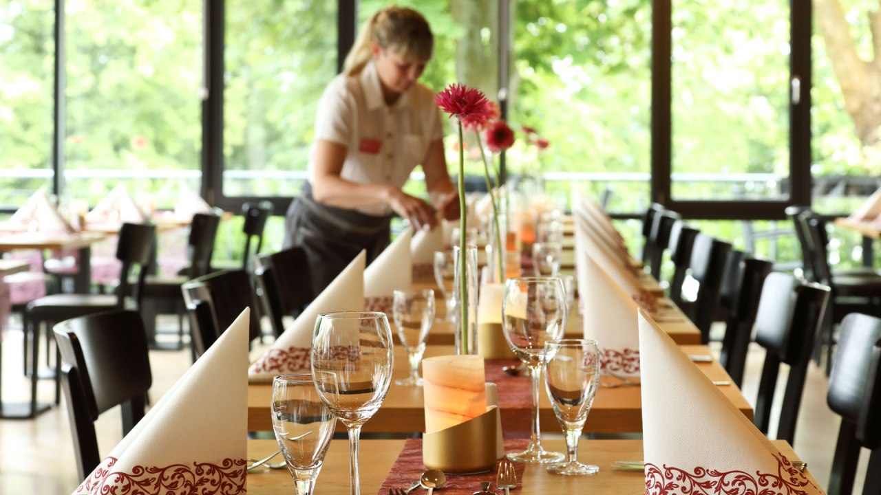 Jadalnia w hotelu Amsee, © Hotel Amsee GmbH Jadalnia w hotelu Amsee, © Hotel Amsee GmbH