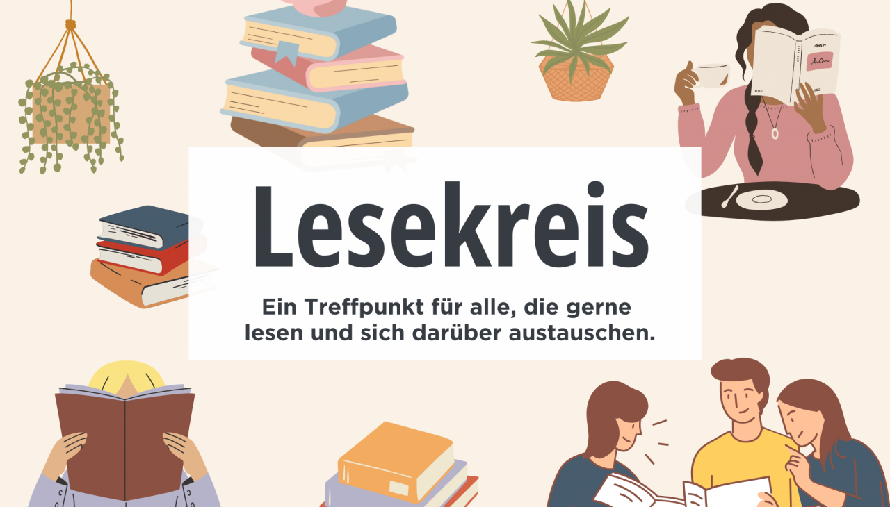 Evenementfoto voor de leeskring in de regionale bibliotheek Neubrandenburg, &copy; Regionalbibliothek Neubrandenburg