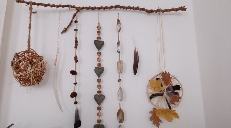 Crafting with natural materials // © Sabine Görmar Crafting with natural materials // © Sabine Görmar