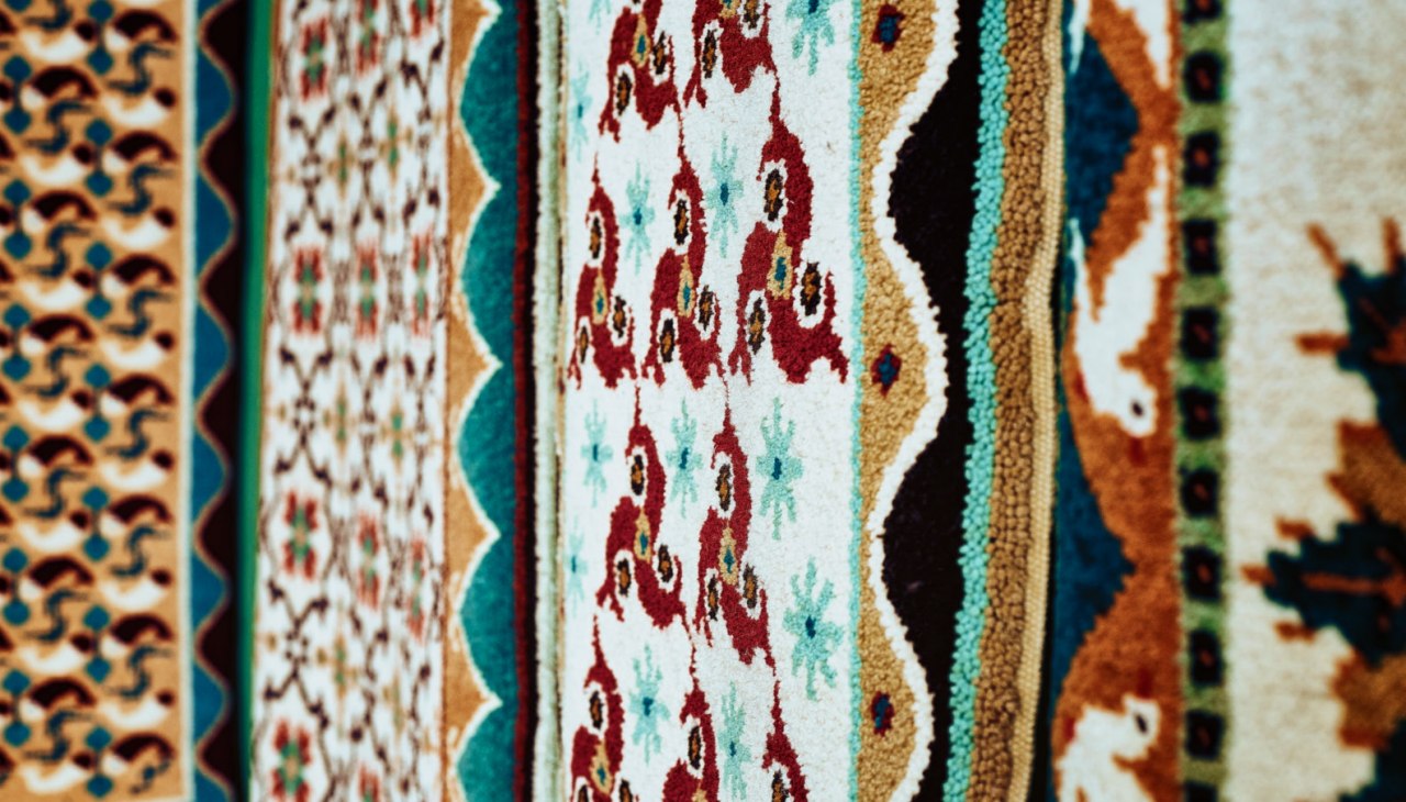 Dywany rybackie Freest w lokalnym muzeum historii Freest, © TMV@pocha.de Dywany rybackie Freest w lokalnym muzeum historii Freest, © TMV@pocha.de