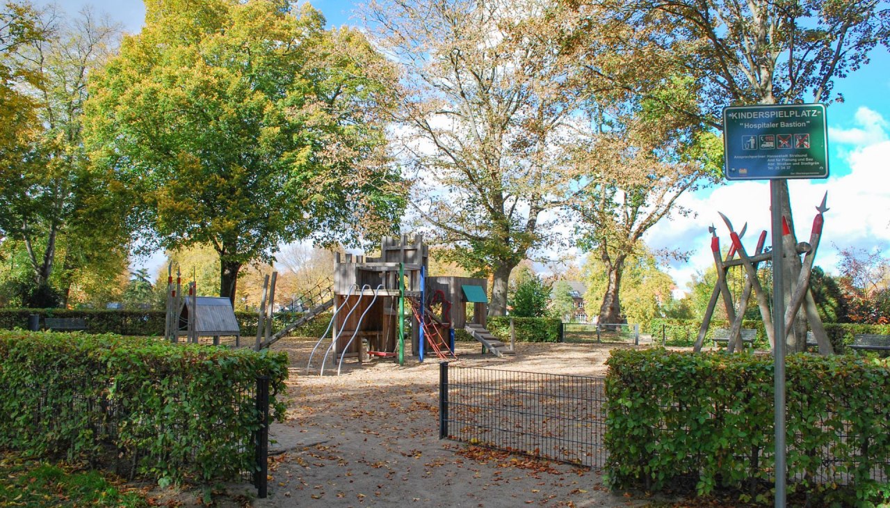 Spielplatz Hospitalerbastion (3), © TZ HST Spielplatz Hospitalerbastion (3), © TZ HST