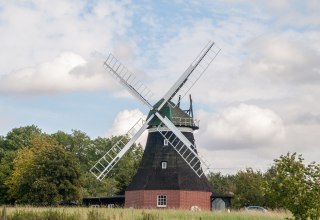 the idyllically situated mill Nantrow // © Frank Burger the idyllically situated mill Nantrow // © Frank Burger