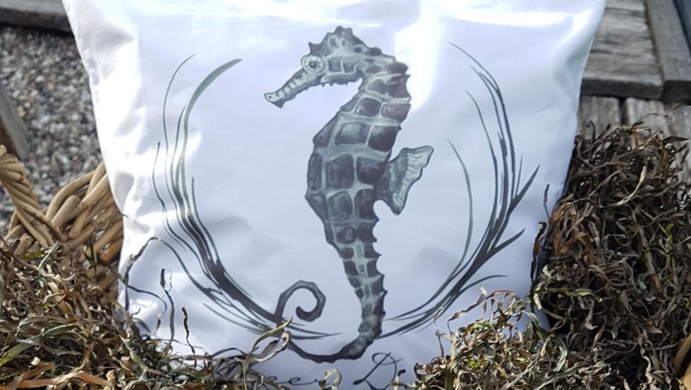 Sea grass cushion, © Heike Prüfert