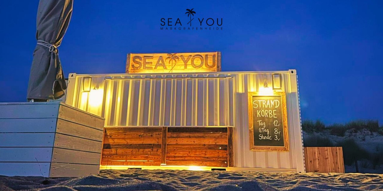 Bar plażowy SEA YOU Markgrafenheide // © SEA YOU Strandbar Markgrafenheide Bar plażowy SEA YOU Markgrafenheide // © SEA YOU Strandbar Markgrafenheide