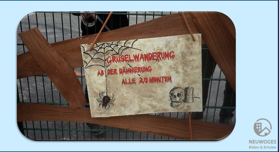 Halloween spookwandeling, © hinterste mühle Halloween spookwandeling, © hinterste mühle