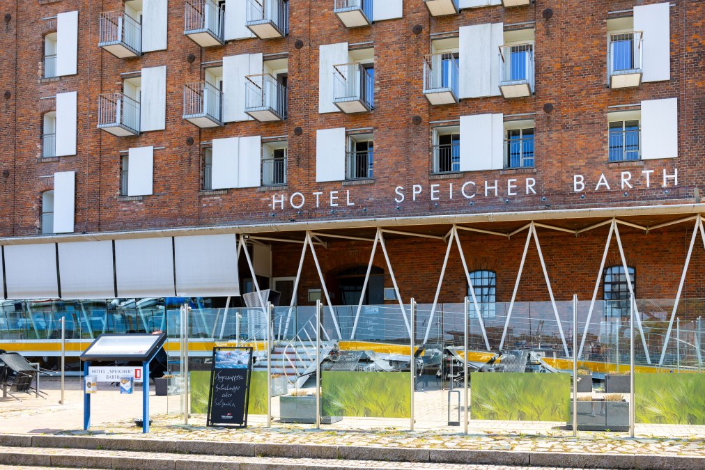 Restauracja Ingo's w hotelu Speicher Barth, © Stadt Barth Arndt Gläser Restauracja Ingo's w hotelu Speicher Barth, © Stadt Barth Arndt Gläser