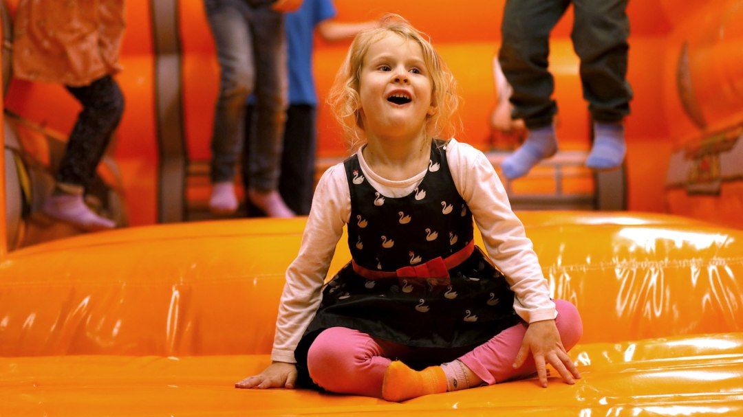 Bouncy castles in the play world, © Spielewelt Mirow
