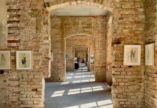 Ausstellung im Schloss zu Kunst Offen // © Schloss Broock GmbH & Co. KG / Jan Fischer Ausstellung im Schloss zu Kunst Offen // © Schloss Broock GmbH & Co. KG / Jan Fischer