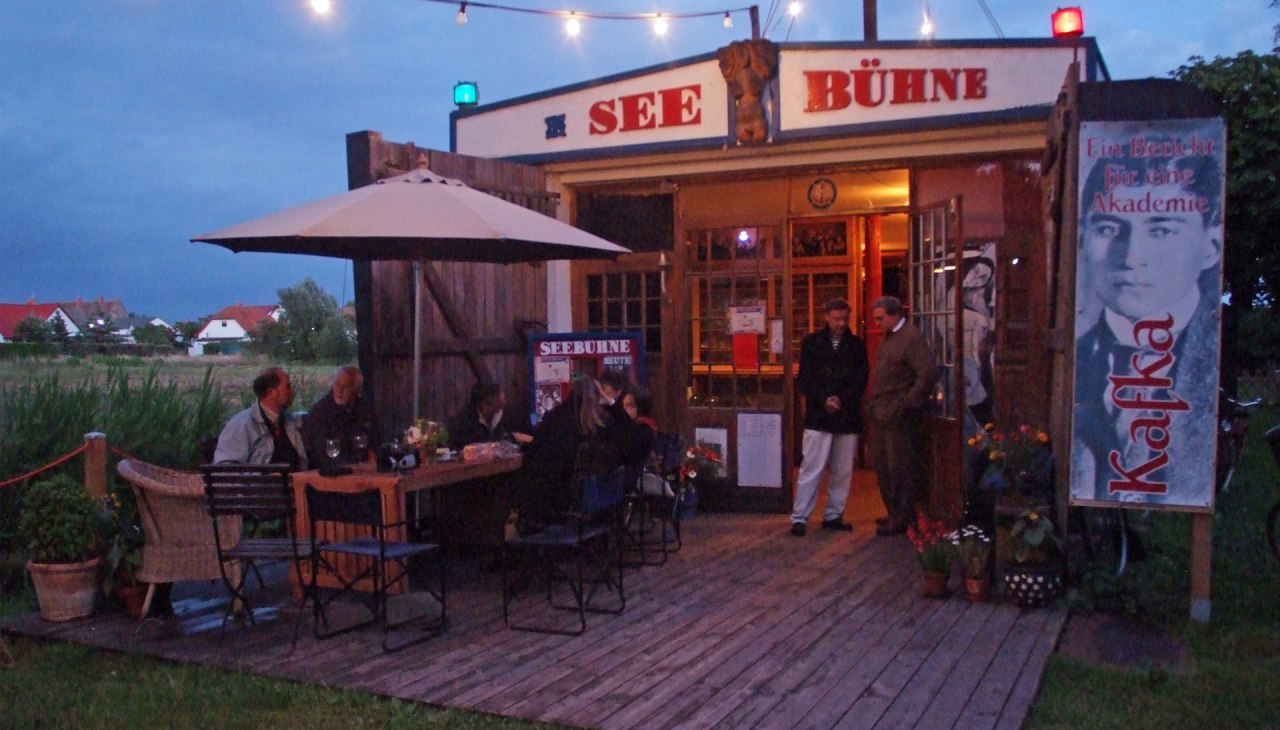 Seebühne Hiddensee w lecie, © Annett Striesow