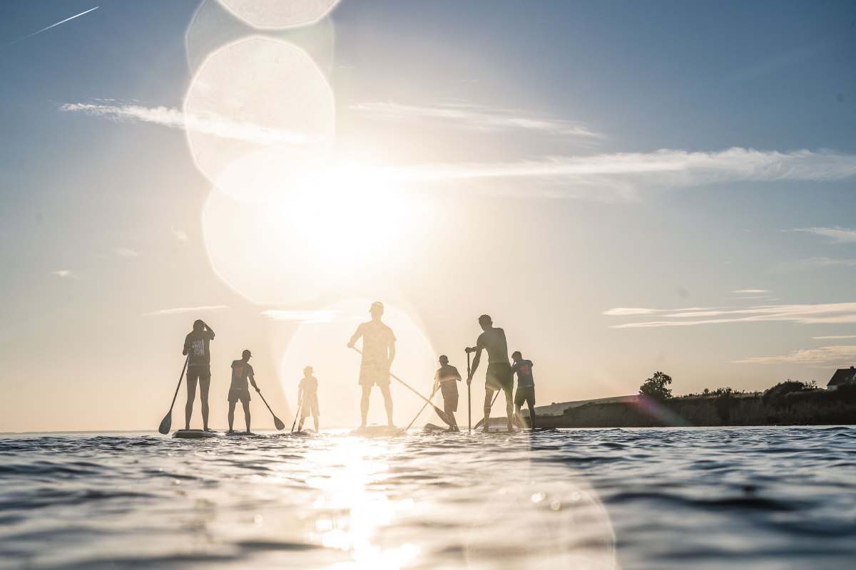 SUP course in the Greifswald Bodden // © ProBoarding SUP course in the Greifswald Bodden // © ProBoarding